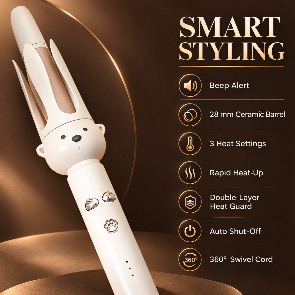 BearCurl Automatic Hair Curler