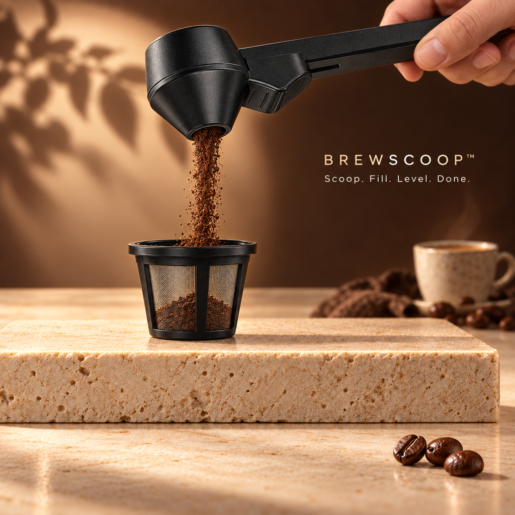 BrewScoop™ Coffee Pod Filling Tool