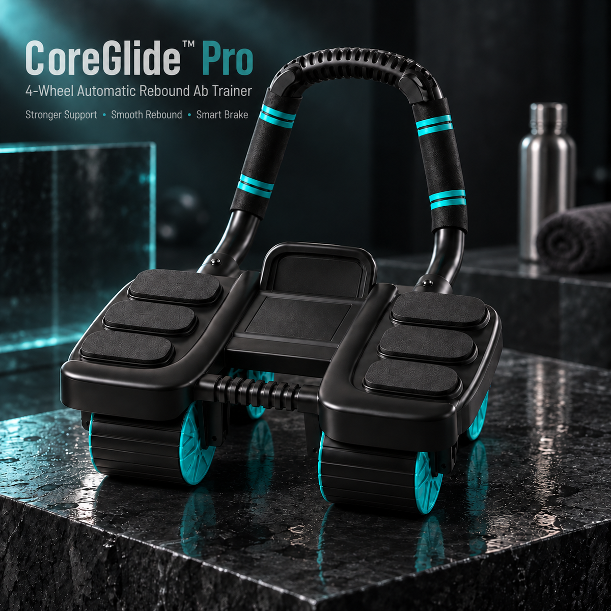 CoreGlide™ Pro – Automatic Rebound Ab Trainer.